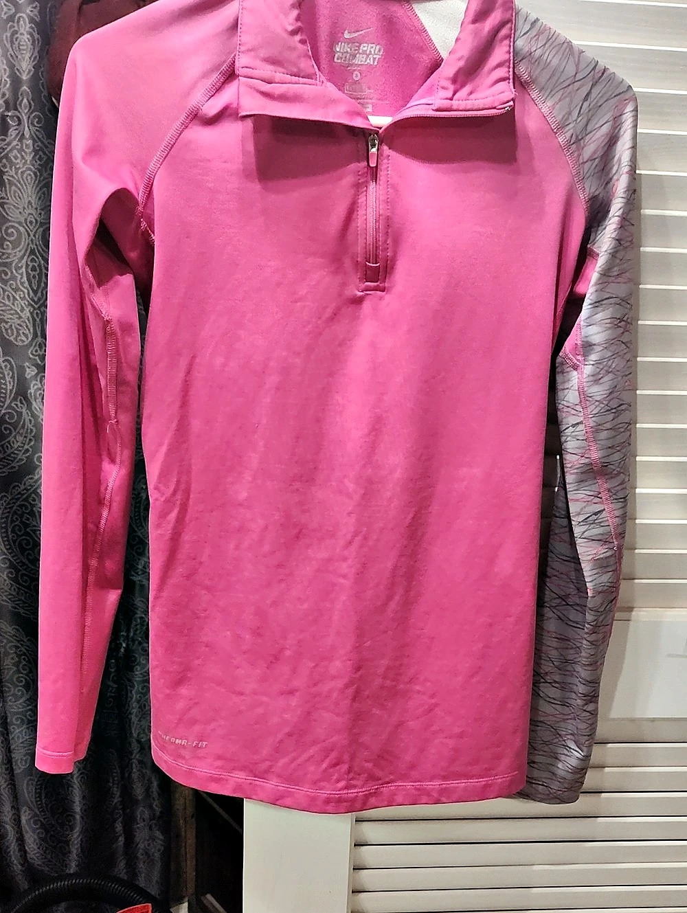 Nike Pro Combat Therma-Fit 1/2 Zip Pullover Women's Small